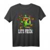 Let's Fiesta Kaktus Mexikanische Party T-Shirt – Perfekt für Cinco de Mayo, Geburtstage & mexikanische Feiern mit Tacos, Nachos & Avocado