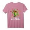Let's Fiesta Kaktus Mexikanische Party T-Shirt – Perfekt für Cinco de Mayo, Geburtstage & mexikanische Feiern mit Tacos, Nachos & Avocado