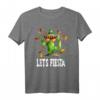 Let's Fiesta Kaktus Mexikanische Party T-Shirt – Perfekt für Cinco de Mayo, Geburtstage & mexikanische Feiern mit Tacos, Nachos & Avocado