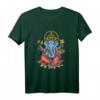 Spirituelles Ganesha Meditation Yoga T-Shirt – Klassisch geschnitten, perfekt für Yoga und Meditation