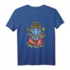 Spirituelles Ganesha Meditation Yoga T-Shirt – Klassisch geschnitten, perfekt für Yoga und Meditation