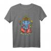 Spirituelles Ganesha Meditation Yoga T-Shirt – Klassisch geschnitten, perfekt für Yoga und Meditation
