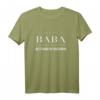 Türkisch Style Papa Design – Lustiges Best Baba in this Dünya T-Shirt für Vatertag & Geburtstag