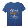 Offizieller Keks-Tester Weihnachts-Back-Te T-Shirt – Lustiges Backteam-Shirt für Plätzchenbäcker & Weihnachtsbäckerei-Geschenke