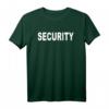 Security Back Print Event Safety Private Guard T-Shirt – Robuste Sicherheitsuniform für Wachpersonal, Türsteher & Sicherheitsdienste