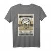 Back to the Future Clock Tower Poster T-Shirt - Offiziell lizenziertes Geschenk zum HapDeer, Retro Design