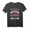 HapDeer T-Shirt für Mädchen – Lustiges Geschenk für Nichte, Tochter oder Familienmitglieder mit Spruch 'Finger weg, ich habe eine verrückte Tante'