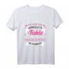 HapDeer T-Shirt für Mädchen – Lustiges Geschenk für Nichte, Tochter oder Familienmitglieder mit Spruch 'Finger weg, ich habe eine verrückte Tante'