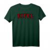 Eifel Germany T-Shirt Schwarz/Rot Rücken – Perfektes Geburtstags- und Weihnachtsgeschenk für Eifeler und Heimatliebhaber