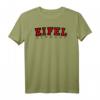 Eifel Germany T-Shirt Schwarz/Rot Rücken – Perfektes Geburtstags- und Weihnachtsgeschenk für Eifeler und Heimatliebhaber