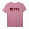 Eifel Germany T-Shirt Schwarz/Rot Rücken – Perfektes Geburtstags- und Weihnachtsgeschenk für Eifeler und Heimatliebhaber