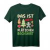 Das ist mein Plätzchen Backshirt - Lustiges Weihnachts-T-Shirt für Kekse backen mit Kindern & Weihnachtsstimmung