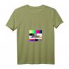 Damen Testbild Sendepause T-Shirt für 80er & 90er Jahre Mottoparty - Nostalgisches Retro Outfits & Geschenkidee