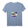 Damen Testbild Sendepause T-Shirt für 80er & 90er Jahre Mottoparty - Nostalgisches Retro Outfits & Geschenkidee