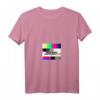 Damen Testbild Sendepause T-Shirt für 80er & 90er Jahre Mottoparty - Nostalgisches Retro Outfits & Geschenkidee