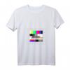 Damen Testbild Sendepause T-Shirt für 80er & 90er Jahre Mottoparty - Nostalgisches Retro Outfits & Geschenkidee