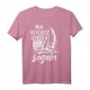 Segeln T-Shirt für Segler & Kapitäne - Lustiges Mir Reichts Ich Gehe Segeln Motiv zum Geburtstag, Weihnachten & Vatertag