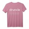 Herren 'druncle' Definition T-Shirt – Lustiges Geschenk für Onkel, Freunde & Männer mit Humor