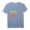 Onkel Martin Zitat - The Man The Myth The Bad Influence Lustiges personalisiertes T-Shirt mit Retro-Design