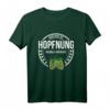 Hoptimist Lustiges Bier Spruch T-Shirt - 'Man darf die Hopfnung niemals aufgeben' Geschenk für Bierliebhaber, Männer, Väter & Freunde zu Geburtstag, Weihnachten & Oktoberfest