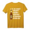 5G Ist Die Zukunft Lustig Bier Sauf Trink Spruch Herren T-Shirt - Perfekt für Bierliebhaber & Trinkfans als Geschenk