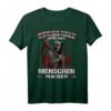 Beruflich wollte ich schon immer was mit Menschen machen - Lustiges Gothic T-Shirt mit schwarzem Humor für Männer und Frauen