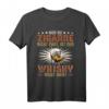 Wer die Zigarre nicht ehrt ist den Whisky nicht wert T-Shirt – Lustiges Whisky Spruch Motiv für Whisky- und Zigarrenliebhaber für Damen und Herren