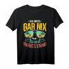 Rentner 2023 T-Shirt mit Aufschrift 'Ich muss gar nix ich bin im Ruhestand' – Abschiedsgeschenk für Kollegen & Rentner