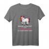 Einhorn - Neinhorn T-Shirt mit Spruch für Mädchen und Frauen - Lustiges Design für Einhorn Fans & Kinder