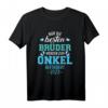 Besten Brüder werden zum Onkel befördert 2023 T-Shirt – Perfektes Geschenk zur Schwangerschaftsverkündung und Baby-News