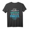 Besten Brüder werden zum Onkel befördert 2023 T-Shirt – Perfektes Geschenk zur Schwangerschaftsverkündung und Baby-News