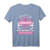 Sandra Name Vorname Namenstag T-Shirt - Lustiges Sarkasmus-Outfit für Frauen und Mädchen als Geschenkidee