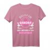 Sandra Name Vorname Namenstag T-Shirt - Lustiges Sarkasmus-Outfit für Frauen und Mädchen als Geschenkidee