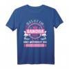 Sandra Name Vorname Namenstag T-Shirt - Lustiges Sarkasmus-Outfit für Frauen und Mädchen als Geschenkidee