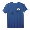 Faule lustige Katze zeigt Stinkefinger - Schwarzes T-Shirt für Misanthropen, Humor & Statement, Perfektes Geschenk für Menschen, die soziale Kontakte meiden