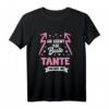 Lustiges T-Shirt für die beste Tante der Welt - Witziges Geschenk zum Geburtstag, Weihnachten oder für werdende Tanten