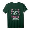 Lustiges T-Shirt für die beste Tante der Welt - Witziges Geschenk zum Geburtstag, Weihnachten oder für werdende Tanten