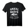 Onkel und Neffe beste Freunde fürs Leben T-Shirt – Persönliches Geschenk für Familienfeste, Geburt & Freundschaft