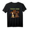 HapDeer Simpsons Treehouse of Horror Dracula Burns & Bart T-Shirt – Official Halloween Merchandise für Männer, Frauen, Kinder