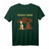 HapDeer Simpsons Treehouse of Horror Dracula Burns & Bart T-Shirt – Official Halloween Merchandise für Männer, Frauen, Kinder
