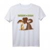 HapDeer Simpsons Treehouse of Horror Dracula Burns & Bart T-Shirt – Official Halloween Merchandise für Männer, Frauen, Kinder