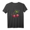 Cooles Cherry T-Shirt | Retro Vintage Sommer T-Shirt für Damen und Herren | Perfekt für Garten, See & als Geschenk
