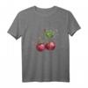 Cooles Cherry T-Shirt | Retro Vintage Sommer T-Shirt für Damen und Herren | Perfekt für Garten, See & als Geschenk