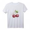 Cooles Cherry T-Shirt | Retro Vintage Sommer T-Shirt für Damen und Herren | Perfekt für Garten, See & als Geschenk