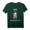Nö Einfach Nö Mittelfinger Einhorn lustiges Statement T-Shirt – Humorvolles Geschenk für Kollegen und Freunde