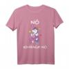 Nö Einfach Nö Mittelfinger Einhorn lustiges Statement T-Shirt – Humorvolles Geschenk für Kollegen und Freunde