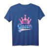 50. Geburtstag Geschenk für Frauen - Süßes Krone Queen T-Shirt & Party-Deko für Damen