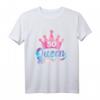 50. Geburtstag Geschenk für Frauen - Süßes Krone Queen T-Shirt & Party-Deko für Damen