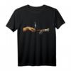 Nichtraucher T-Shirt 'Die Zerstörung Adams' mit Michelangelo Hand – Sozialkritisches Design gegen Rauchen
