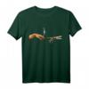 Nichtraucher T-Shirt 'Die Zerstörung Adams' mit Michelangelo Hand – Sozialkritisches Design gegen Rauchen